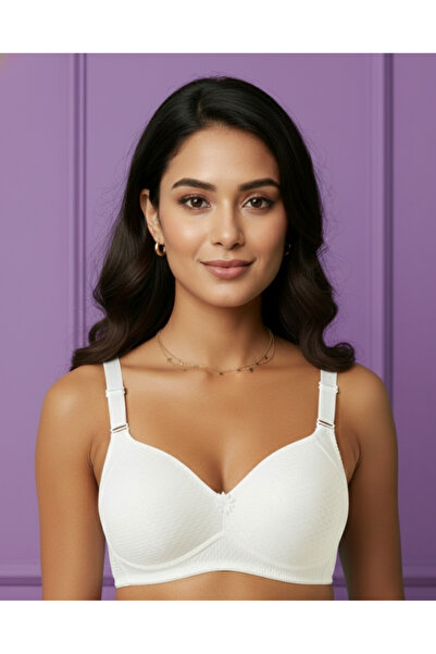 Ebru Jacquard Wireless Silicone Bra