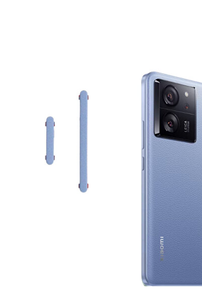 Fodos Xiaomi Uyumlu Mi 13T Pro On Off Yan Ses Tuş Düğme 23078PND5G Mavi