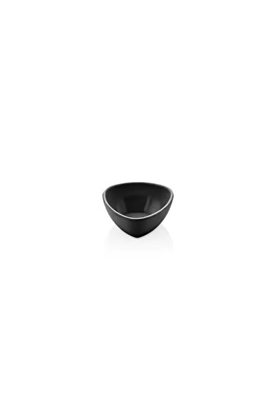 Külsan Melamine saucer set of 12 pieces, 6.5 cm, black