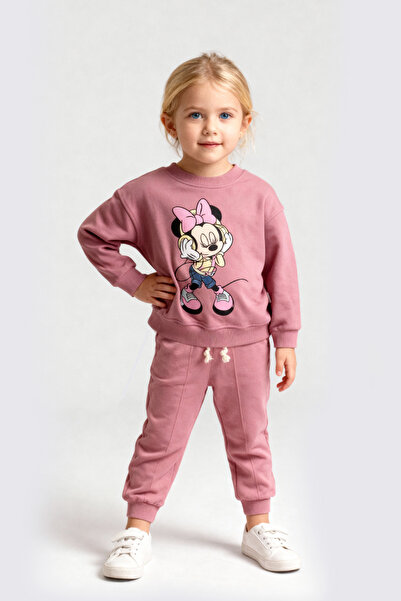 baby flamindo Printed 2-Ply Seasonal Girls' Tracksuit Set