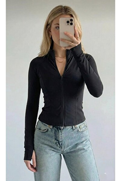 Köstebek Rover Basic Slim Fit Zippered Cardigan