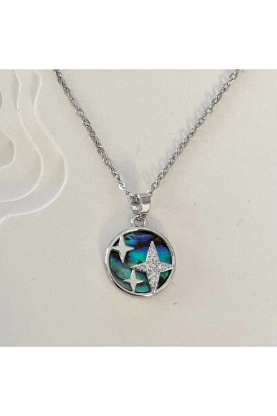 TURKAFONE قلادة اللوحة اللامعة