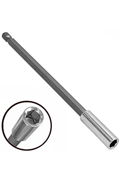 ozbience Uzun Boy Manyetik Bits Uç Uzatma Adaptörü 150mm Matkap Ucu Aparatı