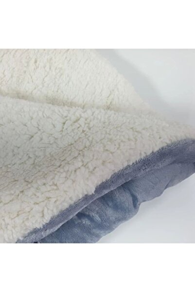 Reiashn Flanno light gray winter double bedspread