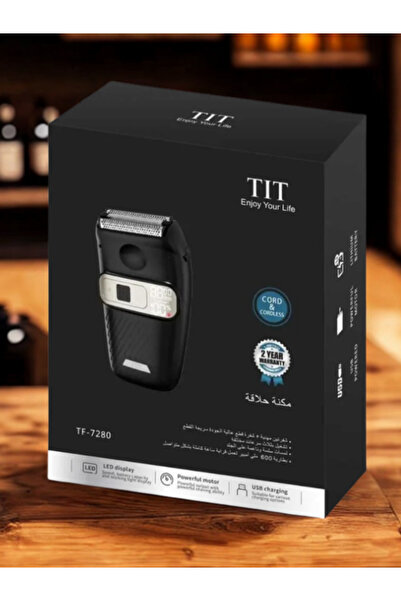 TİT TIT7280 Trimmer and Smoother – Rechargeable + Corded – Precision Blade for Smooth Skin – Ideal for Beard and Hair