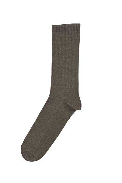 FENRA STUDIO Unisex Towel Bottom Brown Cotton Sports Socks