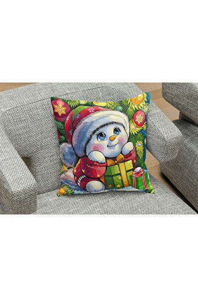 OWLBAG COMPANY غطاء وسادة مربع الشكل من سلسلة OWL BAG YILBAŞIYENİ YIL SERİSİ ...