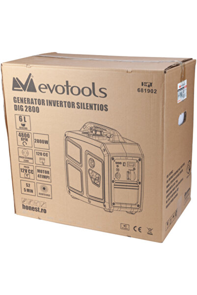 Evotools Silent Inverter Generator EPTO DIG 2800 2800 W