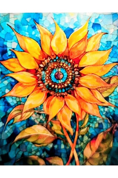 mentaş grup Diamond Painting Beaded Tapestry Mosaic Puzzle Crystal Stone Board 40X30 Kit Full Set