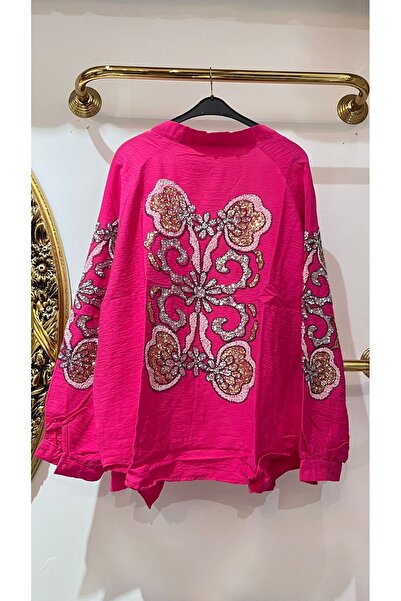 EB SCARF Keten Kimono