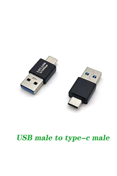 Bİ TIK BİLİŞİM Type-C Adapters USB 3.1 C Male to 3.0 Female Type-C Converters Universal USB Converters