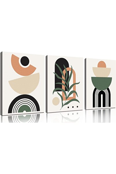 ALAYRA International لوحة فنية جدارية من قماش بوهو البسيط 30×40 سم - ديكور مح...