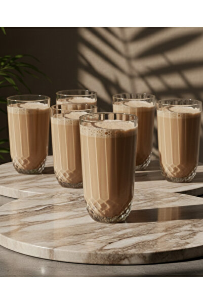 Paşabahçe Diony Gold 6’lı Su/Meşrubat Takımı (Cam/Uzun)