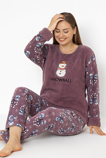 zahyat Women's winter pajamas with beautiful patterns and multiple sizes