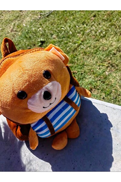 womi Sevimli Ayıcık Model Anaokulu Sırt Çantası Peluş Oyuncak