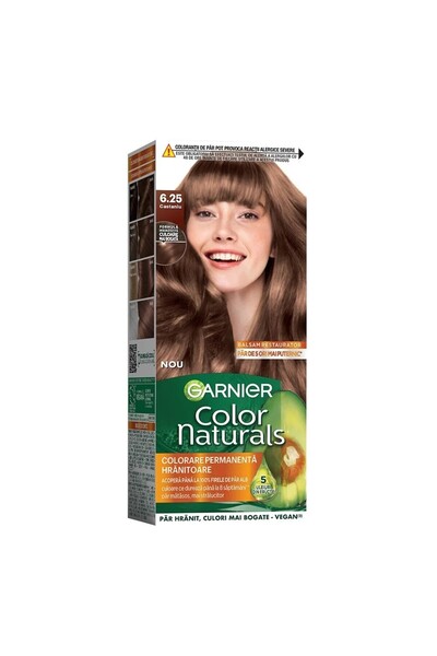 Garnier Color Naturals Set 3 x Vopsea de Par Permanenta cu Amoniac Color Natu...