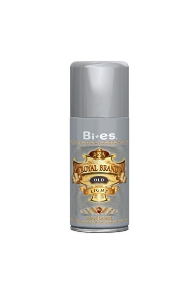 Bİ ES POL Set of 4 x Deodorant Spray for Men Bi-es Royal Brand Old Light 150 ml