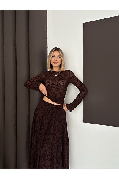 Cistern İstanbul Γυναικείο φόρεμα με δαντέλα και κέντημα