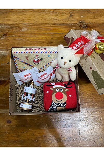 Sweet Yeni yıl çorabı,yeniyıl kutusu ,yılbaşı hediyesi