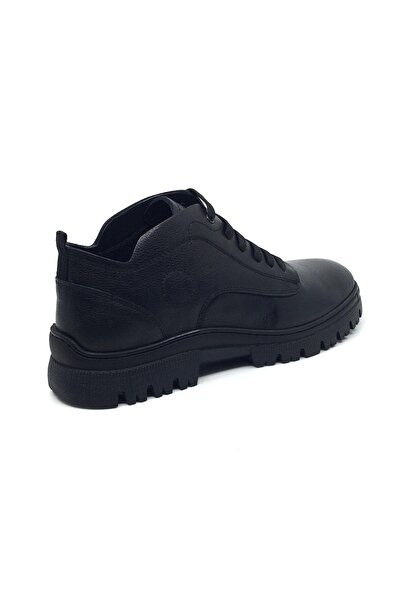 Taşpınar Ayakkabı 100% Genuine Leather Men's Casual Winter Comfortable Classic Short Boots 40-45