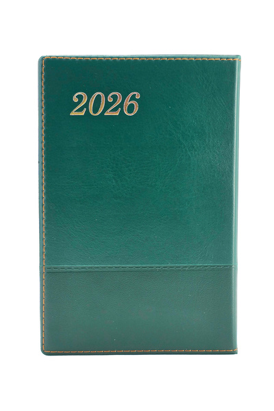 Generic مفكرة يومية A5 لعام 2026، مخطط يومي مع غلاف بلاستيكي أنيق