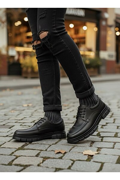 Taşpınar Ayakkabı 100% Genuine Leather Men's Casual Classic Transitional Shoes Special Production 40-45