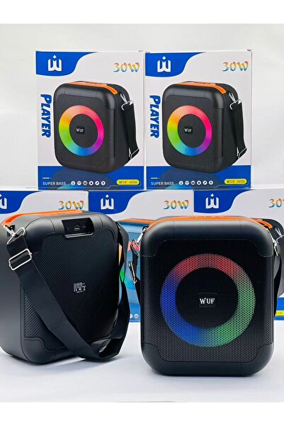 WUF مكبر صوت بلوتوث أسود