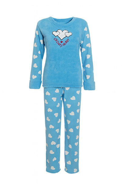 zahyat Women's winter pajamas with beautiful patterns and multiple sizes