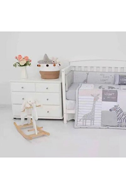 Reiashn Gray baby blanket with summer dividers