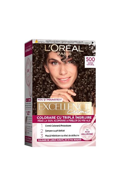 L'Oreal Paris Set of 2 x Excellence Creme 5 Satin Permanent Hair Dye with Ammonia, 192 ml