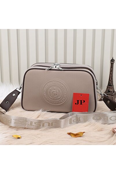 JP POLO Γυναικεία τσάντα ώμου από δέρμα Vegan