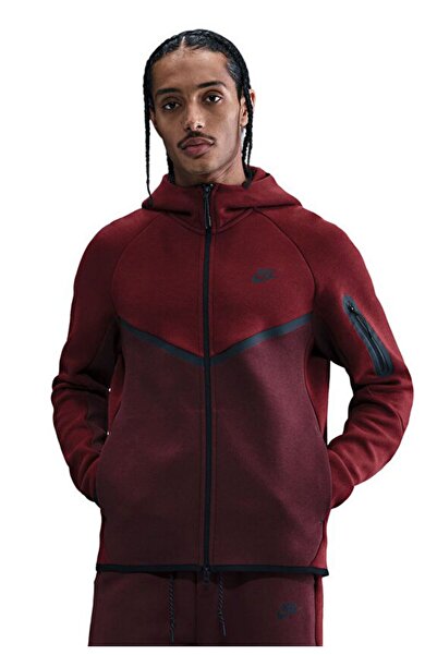 Nike Men's sweatshirt tech fleece windrunner double zipper hoodie men's Hooded sweatshirt