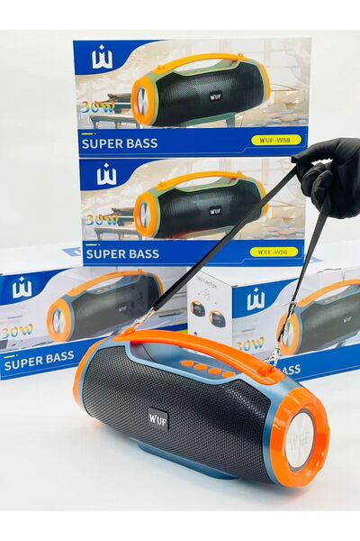 WUF DARK BLUE Portable Bluetooth Speaker