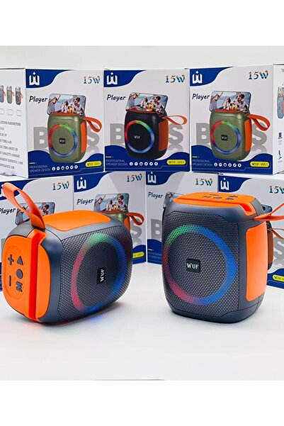 WUF DARK BLUE Portable Karaoke Bluetooth Speaker