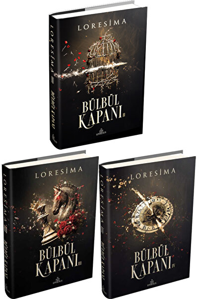 Ephesus Yayınları Bülbül Kapanı 2 Bülbül Kapanı 3 Bülbül Kapanı 4 Ciltli 3lü Set