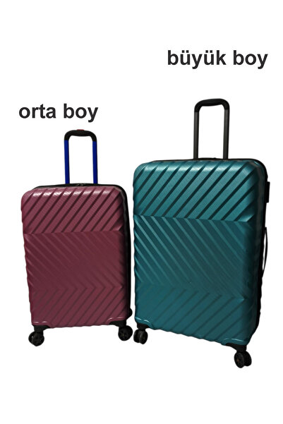 Atlas Cheap Eco Friendly Luggage - Large and Medium Size - 2 Pieces