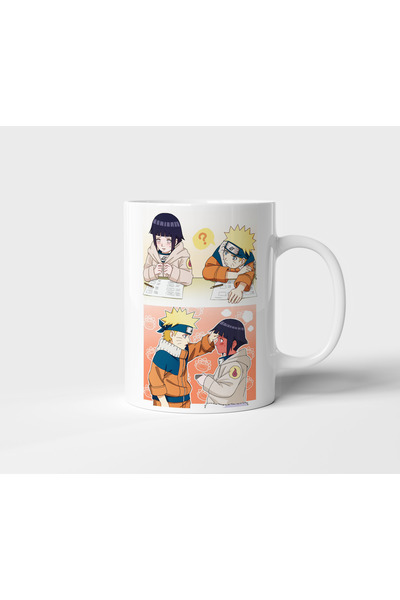 aknhediyelik Hinata Hyuga Naruto Anime Tasarım Kupa - Hediyelik Kupa