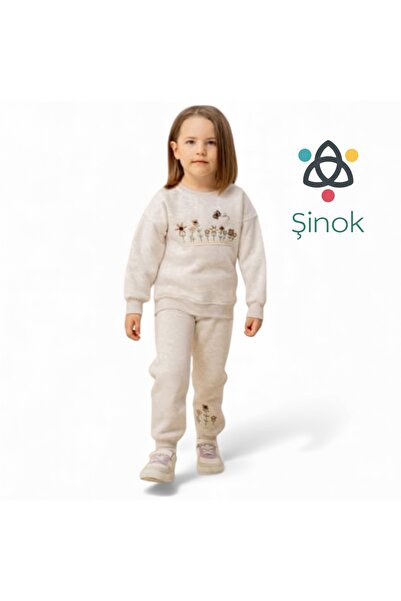 ŞİNOK طقم بيجامة للأطفال مكون من 3 قطع، الكود: 3276