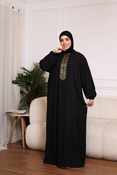 SIDRAALMONTAHA عباية موديل الصفا كلفة ذهبية او فضي مع طرحة من نفس التطريز