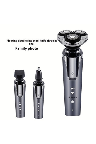 TX Electric Shaver with Digital Display, Floating Dual-Ring Blade Head, 3-in-1/4-in-1 Grooming Kit gift