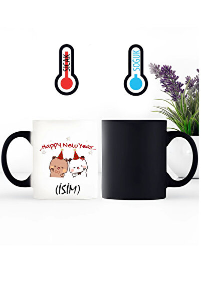 KEMAL İLHAN 'New Year's Themed' Bubu Dudu Porcelain Mug (Single)