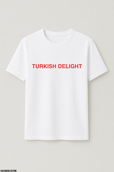 CALKARCOLLECTION تيشيرت للجنسين قصة فضفاضة تركي ديلت