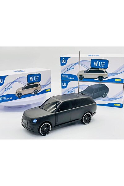 WUF مكبر صوت بلوتوث على شكل سيارة أسود من سلسلة السيارات 5 وات