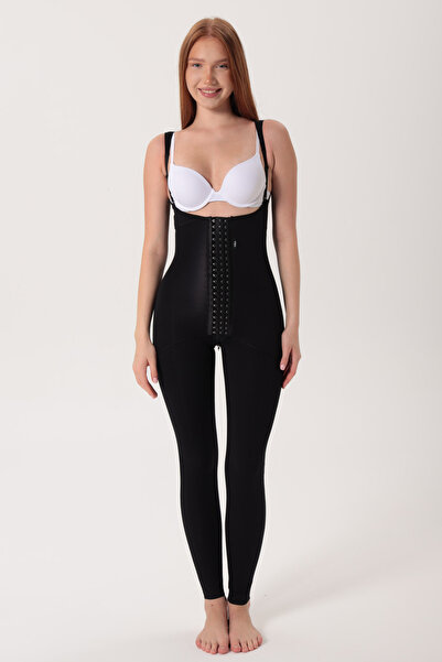 H&A Korse Corset Fajas Bbl Ankle, Six Zipper Corset Medical Bbl Liposuction T...