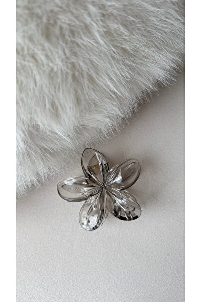 YOYYO Women's Lotus Flower Hair Clip Transparent Model Clip-On Hairpin - Accessory