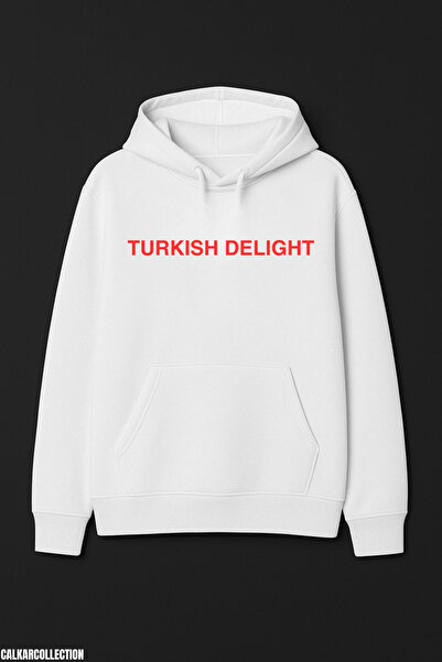 CALKARCOLLECTION سويت شيرت (هودي) تركي ديلاي للجنسين بغطاء رأس