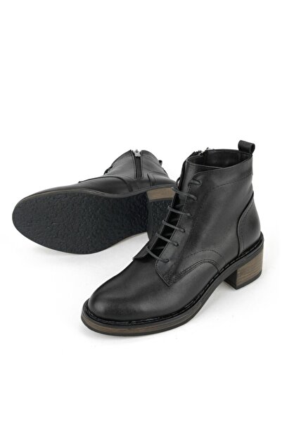 ENZO KADIN HAKİKİ DERİ ORTOPEDİK KAUÇUK TABAN RAHAT,ŞIK,GÜNLÜK BOT