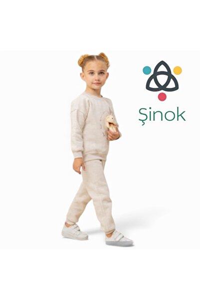 ŞİNOK طقم بيجامة للأطفال مكون من 3 خيوط، الكود: 3277