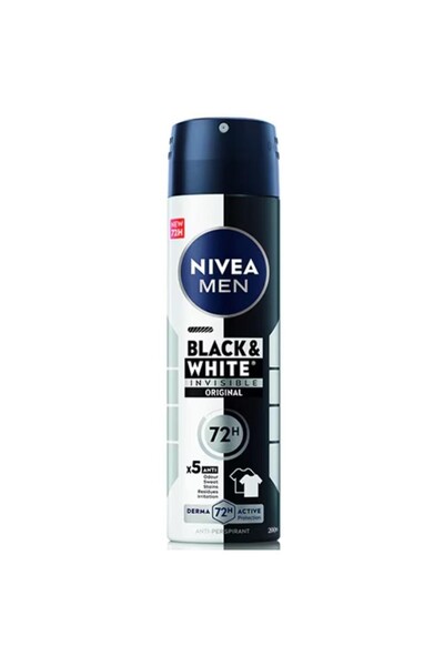 Nivea Men Set 2 x Deodorant Spray Invisible Black & White Power, 200 ml