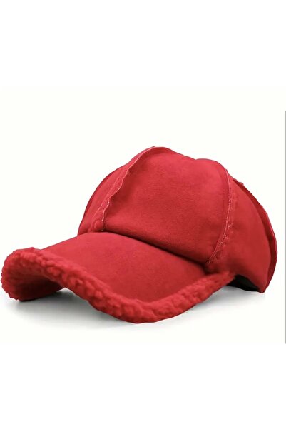 ACAR TAKI Unisex Soft Wool Hat for Fall, Winter Red Acr7162
